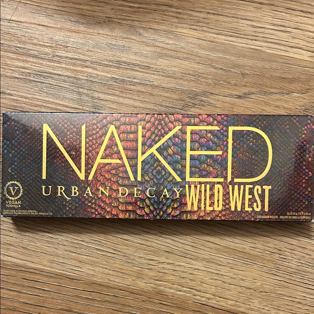 Urban Decay Naked Wild West Palette with Gold Accents